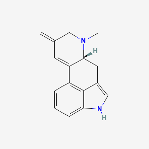 molecular formula C16H16N2 B12679150 Lysergene CAS No. 478-91-1