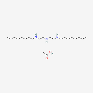 molecular formula C22H49N3O2 B12679221 Einecs 298-810-4 CAS No. 93839-40-8