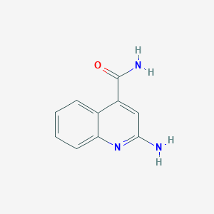 2-Aminoquinoline-4-carboxamide