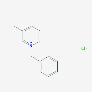 B126794 1-Benzyl-3,4-dimethylpyridinium chloride CAS No. 22185-44-0
