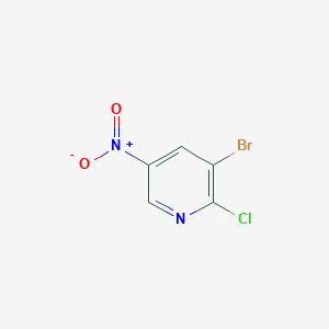 B1267941 3-Bromo-2-chloro-5-nitropyridine CAS No. 5470-17-7