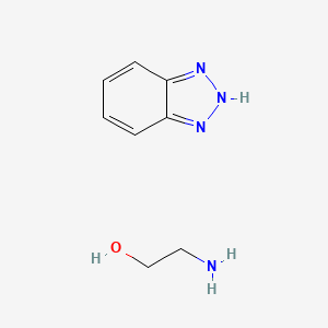 molecular formula C8H12N4O B12679438 Einecs 282-802-2 CAS No. 84434-04-8