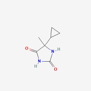 5-Cyclopropyl-5-methylimidazolidine-2,4-dione