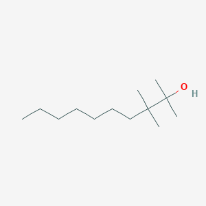 molecular formula C13H28O B12679452 Tetramethylnonanol CAS No. 31153-53-4