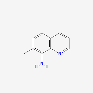 B1267949 7-Methylquinolin-8-amine CAS No. 5470-82-6