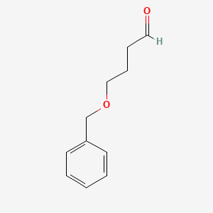 molecular formula C11H14O2 B1267950 4-Benzyloxybutanal CAS No. 5470-84-8