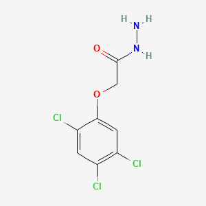 molecular formula C8H7Cl3N2O2 B1267961 2-(2,4,5-Trichlorophenoxy)acetohydrazide CAS No. 2381-77-3