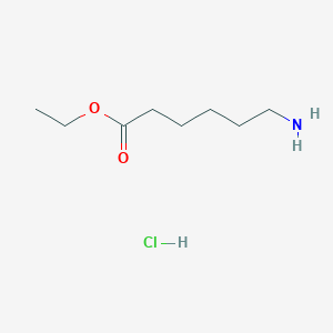 molecular formula C8H18ClNO2 B1267968 Ethyl 6-aminohexanoate hydrochloride CAS No. 3633-17-8