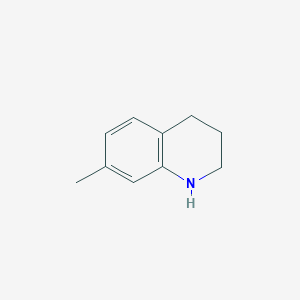 molecular formula C10H13N B1267971 7-Methyl-1,2,3,4-tetrahydroquinoline CAS No. 58960-03-5