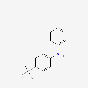 molecular formula C20H27N B1267972 Bis(4-tert-butylphenyl)amine CAS No. 4627-22-9