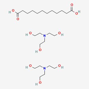 molecular formula C24H52N2O10 B12679721 Einecs 285-132-9 CAS No. 85030-08-6