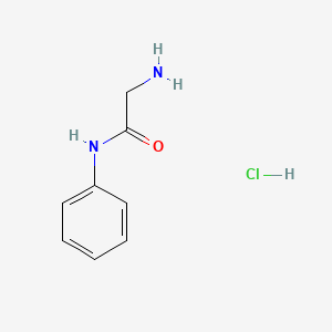 molecular formula C8H11ClN2O B1267973 2-Aminoacetanilide hydrochloride CAS No. 4801-39-2