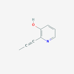 molecular formula C8H7NO B126798 2-Prop-1-ynylpyridin-3-ol CAS No. 154012-84-7