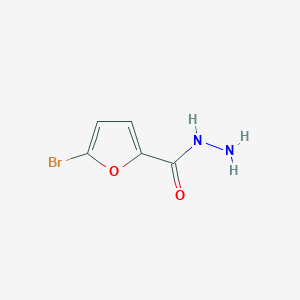 molecular formula C5H5BrN2O2 B1267981 5-Bromofuran-2-carbohydrazide CAS No. 89282-37-1