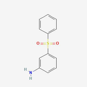 molecular formula C12H11NO2S B1267991 3-(Benzenesulfonyl)aniline CAS No. 26815-49-6
