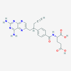 molecular formula C23H23N7O5 B001268 Pralatrexate CAS No. 146464-95-1