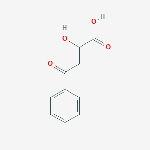 molecular formula C10H10O4 B1268006 2-Hydroxy-4-oxo-4-phenylbutanoic acid CAS No. 65245-10-5