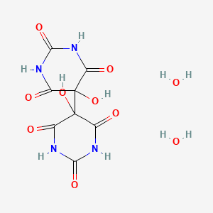 molecular formula C8H10N4O10 B1268009 Alloxantin dihydrate CAS No. 6011-27-4