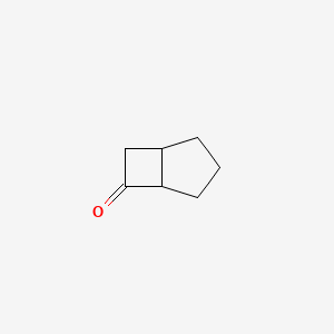 molecular formula C7H10O B1268011 Bicyclo[3.2.0]heptan-6-one 