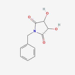 1-Benzyl-3,4-dihydroxypyrrolidine-2,5-dione