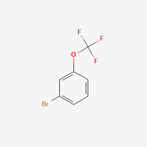 molecular formula C7H4BrF3O B1268021 1-Bromo-3-(trifluoromethoxy)benzene CAS No. 2252-44-0
