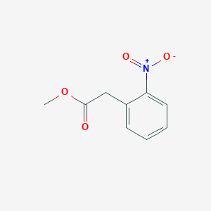 molecular formula C9H9NO4 B1268029 Methyl 2-(2-nitrophenyl)acetate CAS No. 30095-98-8