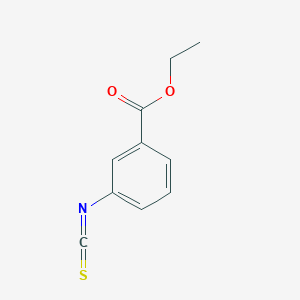 molecular formula C10H9NO2S B1268034 3-Ethoxycarbonylphenyl isothiocyanate CAS No. 3137-84-6