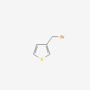molecular formula C5H5BrS B1268036 3-(Bromomethyl)thiophene CAS No. 34846-44-1