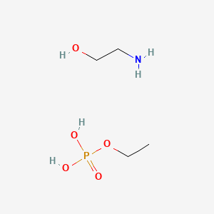 molecular formula C4H14NO5P B12680400 Einecs 308-616-4 CAS No. 98143-51-2