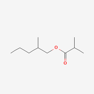 molecular formula C10H20O2 B12680434 2-Methylpentyl isobutyrate CAS No. 84254-82-0