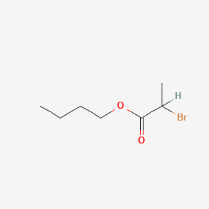 molecular formula C7H13BrO2 B1268046 Butyl 2-bromopropanoate CAS No. 41145-84-0