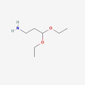 molecular formula C7H17NO2 B1268047 1-氨基-3,3-二乙氧基丙烷 CAS No. 41365-75-7