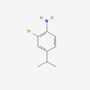 molecular formula C9H12BrN B1268057 2-溴-4-异丙基苯胺 CAS No. 51605-97-1