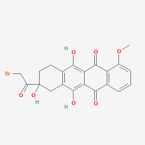 9-(2-bromoacetyl)-6,9,11-trihydroxy-4-methoxy-8,10-dihydro-7H-tetracene-5,12-dione