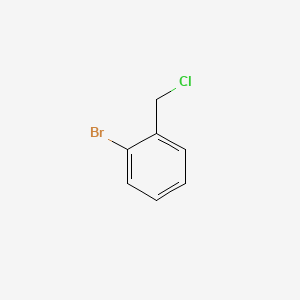 molecular formula C7H6BrCl B1268061 1-Bromo-2-(chloromethyl)benzene CAS No. 578-51-8