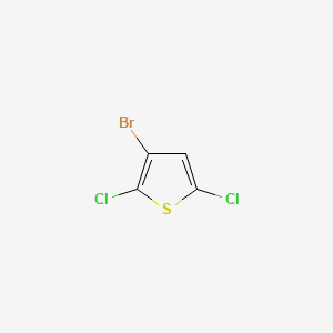 molecular formula C4HBrCl2S B1268062 3-Bromo-2,5-dichlorothiophene CAS No. 60404-18-4