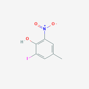 2-Iodo-4-methyl-6-nitrophenol