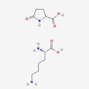 molecular formula C11H21N3O5 B12680713 Einecs 285-802-0 CAS No. 85153-23-7