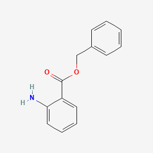 molecular formula C14H13NO2 B1268077 Benzyl anthranilate CAS No. 82185-41-9