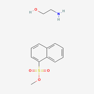 molecular formula C13H17NO4S B12680879 Einecs 300-670-7 CAS No. 93951-50-9