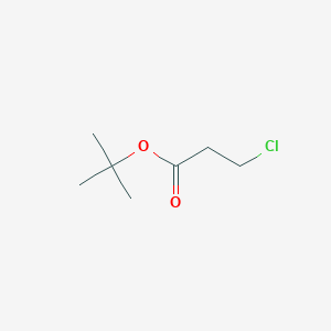 molecular formula C7H13ClO2 B1268088 Tert-butyl 3-chloropropanoate CAS No. 55710-80-0