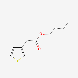 molecular formula C10H14O2S B12680934 Butyl 3-thienylacetate CAS No. 94023-52-6