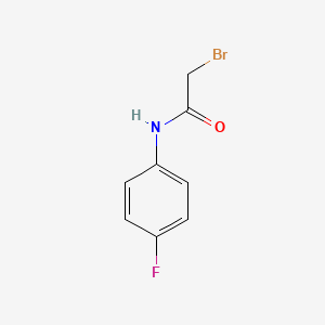 molecular formula C8H7BrFNO B1268112 2-bromo-N-(4-fluorophenyl)acetamide CAS No. 2195-44-0