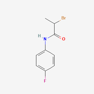 2-bromo-N-(4-fluorophenyl)propanamide