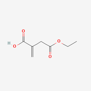 molecular formula C7H10O4 B1268119 Monoethyl itaconate CAS No. 57718-07-7