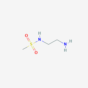 molecular formula C3H10N2O2S B1268120 N-(2-Aminoethyl)methanesulfonamide CAS No. 83019-89-0