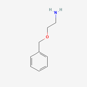 molecular formula C9H13NO B1268121 2-(Benzyloxy)-1-ethanamine CAS No. 38336-04-8