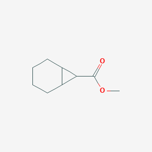 molecular formula C9H14O2 B1268127 Methyl bicyclo[4.1.0]heptane-7-carboxylate CAS No. 36744-59-9
