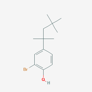 2-Bromo-4-(2,4,4-trimethylpentan-2-yl)phenol