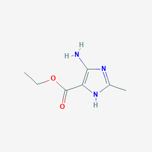 ethyl 4-amino-2-methyl-1H-imidazole-5-carboxylate
